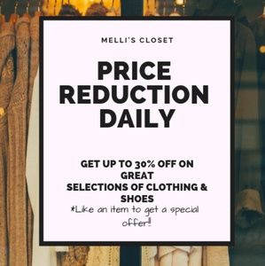 Reduced prices everyday!!!